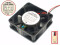 NMB-MAT / Minebea 2408NL-04W-B57 Serveur - Carré Ventilateur MS1, sq60x20, w50x2x2, 12V 0,14A 2 fils 