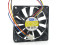 AVC DS08015B12U 12V 0.60A 3 przewody wentylator chłodzący 