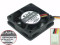 Sanyo Denki 109P0624M709 Servidor - Cuadrado Ventilador sq60x60x15mm, 3 cables, 24V 0,04A 