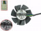 ZOTAC PLD05010B12H 12V 0.2A 4wires cooling fan