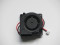 Panaflo / Matsushita FAL3F24LHB サーバー- 送風機ファンbw50x50x20, w170x2x3, 24V 0.15A 2線