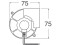 Sunon PMB1275PNB1-A 2 12V 0.3A 3.6W 2線冷却ファン