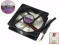 GLOBE FAN B07138812M 서버 - 사각형 팬 sq92x92x25, w170x2x2, 12V 0.27A 2선 