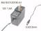 Actiontec MU18-D120150-A1 AC Adapter 5V-12V MU18-D120150-A1, 12V 1,5A, 5.5.2.1mm, US 2-Pin πρίζα, μεταχειρισμένο 