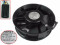 ebm-papst 6248 N/22 Server - Round Fan, dia172x172x51mm, w50x4x4, DC 48V 18W 4-wire 